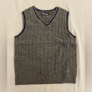 Wool sweater vest